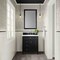 James Martin Vanities Brittany 30in Single Vanity, Black Onyx, w/ 3 CM White Zeus Quartz Top 650-V30-BKO-3WZ - alternate 1